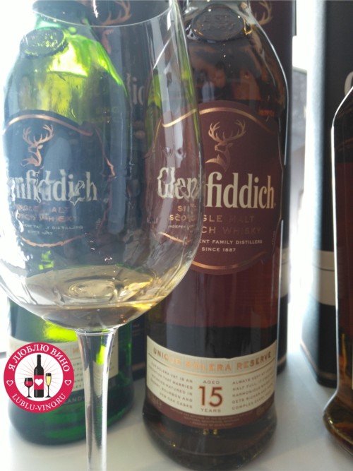 шотландский односолодовый виски Glenfiddich 15 лет