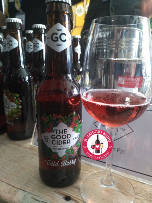 испанский сидр Good Cider of San Sebastian Wild berry