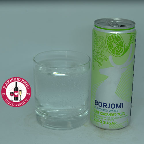 минеральная вода Borjomi Flavored Water Lime Coriander Taste